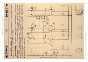 World Radio 77M schematic circuit diagram